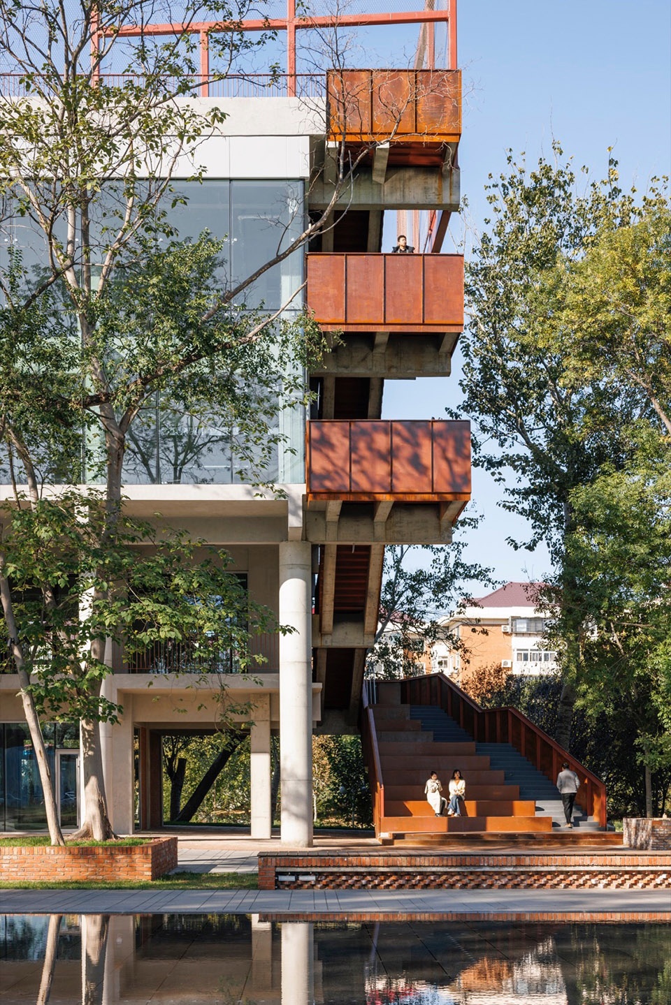 Jinyi Coordinate Design of Building 2 Tianjin First Machine Tool Plant by CM Design