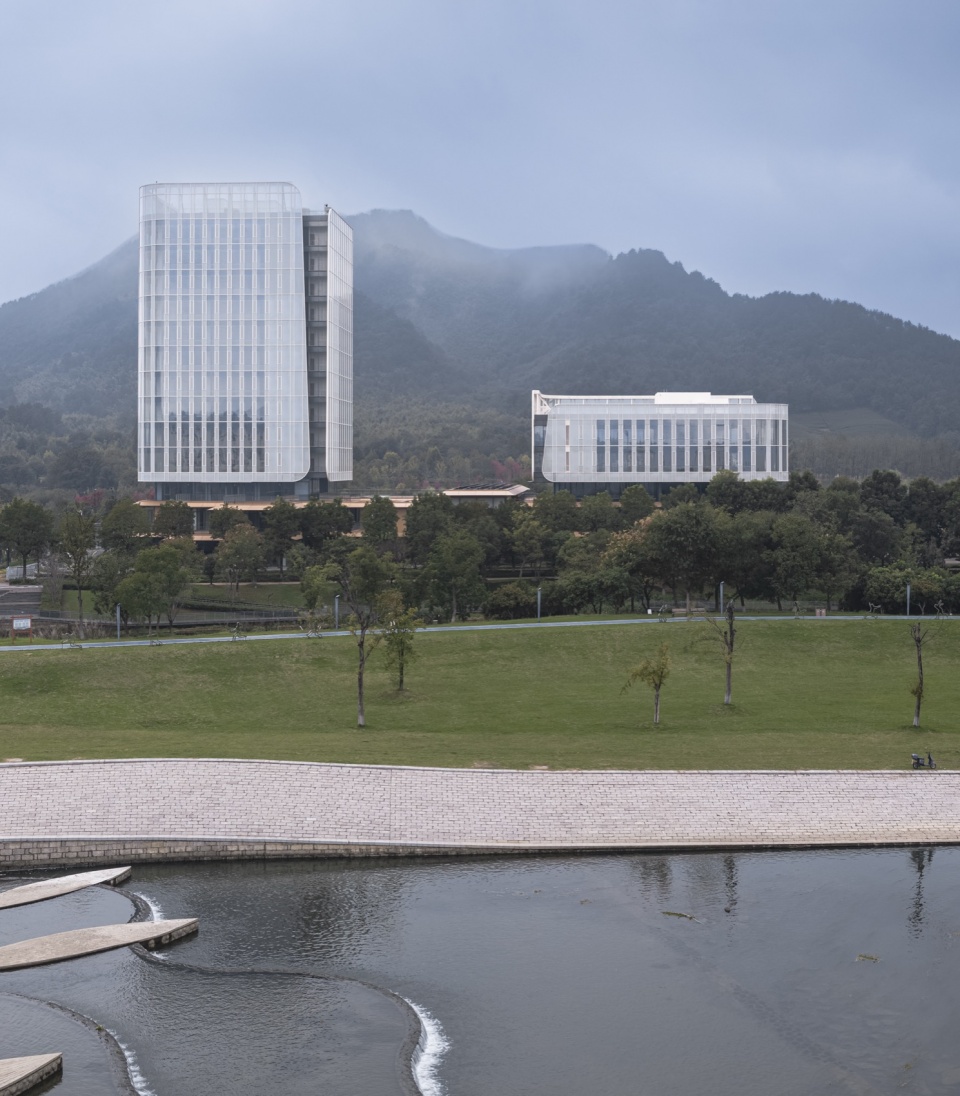 anji linxi innovation center by gla architects