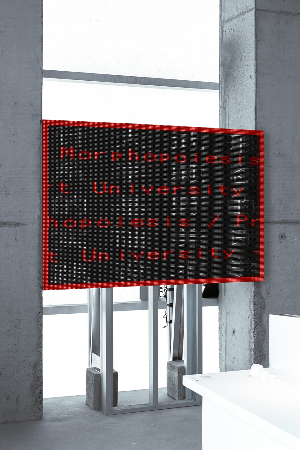 Morphopoiesis Exhibition Spatial Design