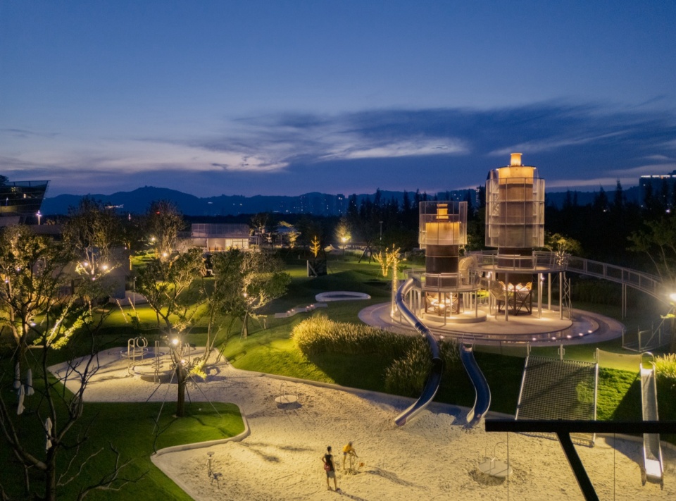 Landscape Design of the First Opening Area of the Double Happiness Island Sports Cluster by Yudao Studio