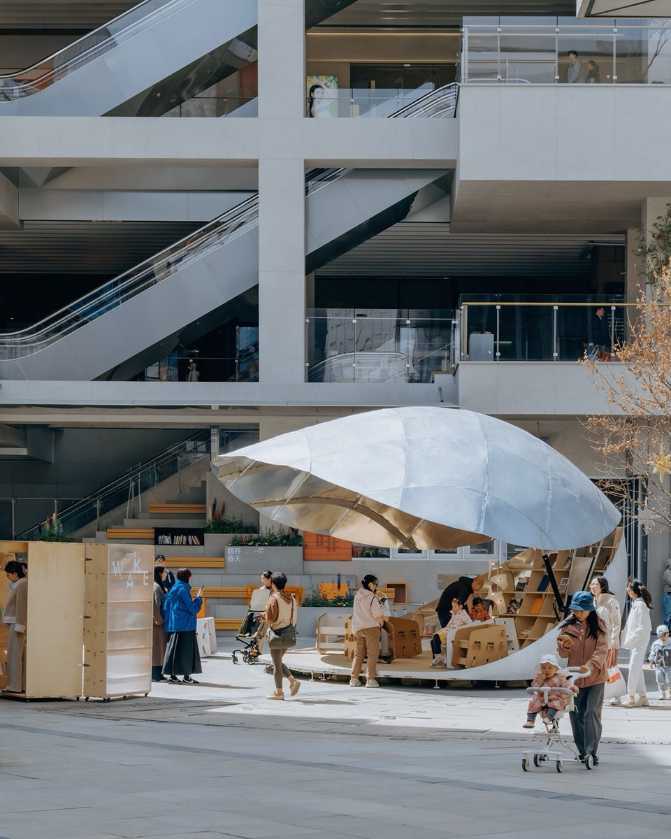 Shell Book Pavilion by LUO studio