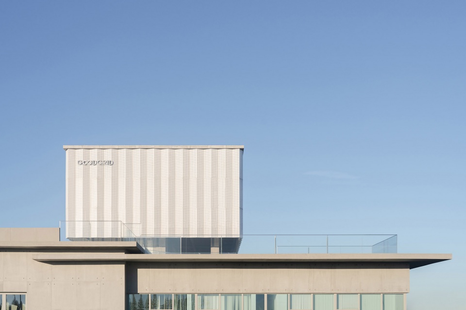 goodgrid automotive hq by chaoyu architectural design