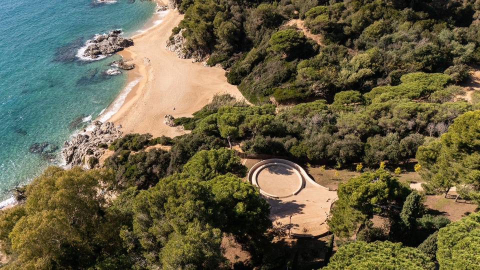 theatre in the santa clotilde gardens by scob