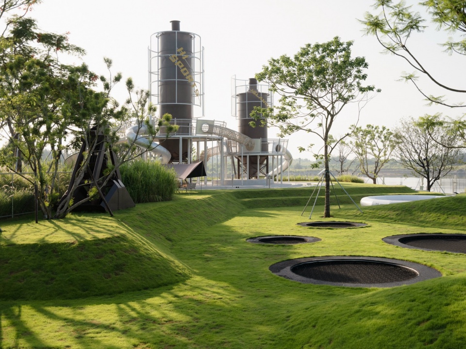 Landscape Design of the First Opening Area of the Double Happiness Island Sports Cluster by Yudao Studio