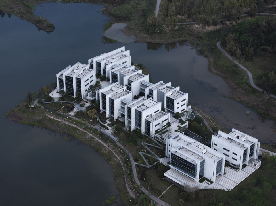 huigu lake innovation town by dushe architectural design