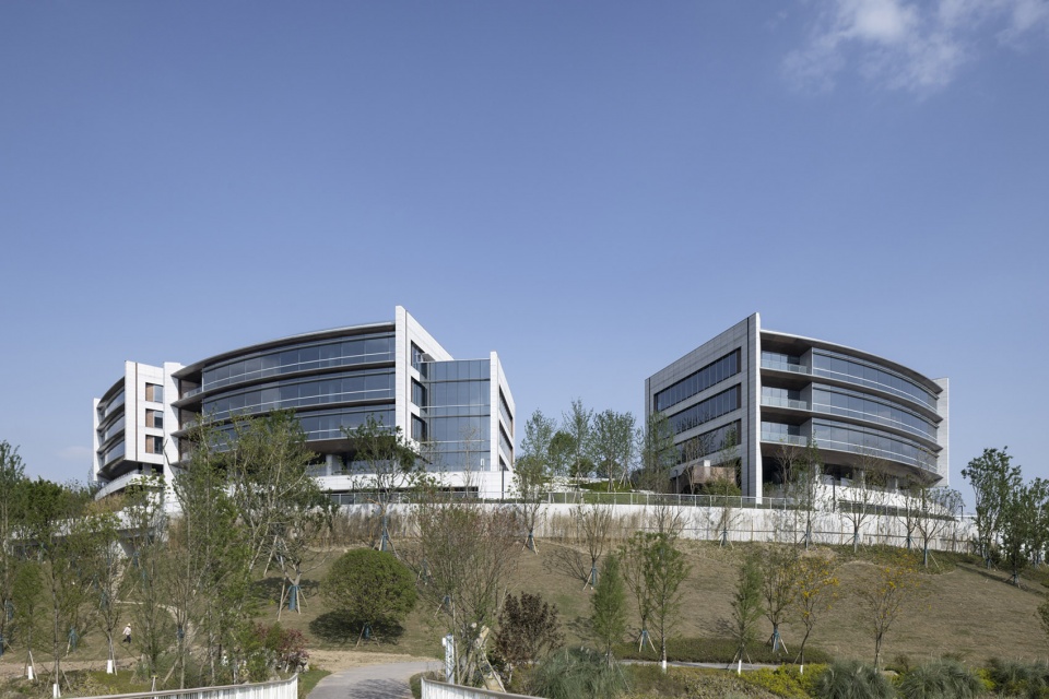 huigu lake innovation town by dushe architectural design