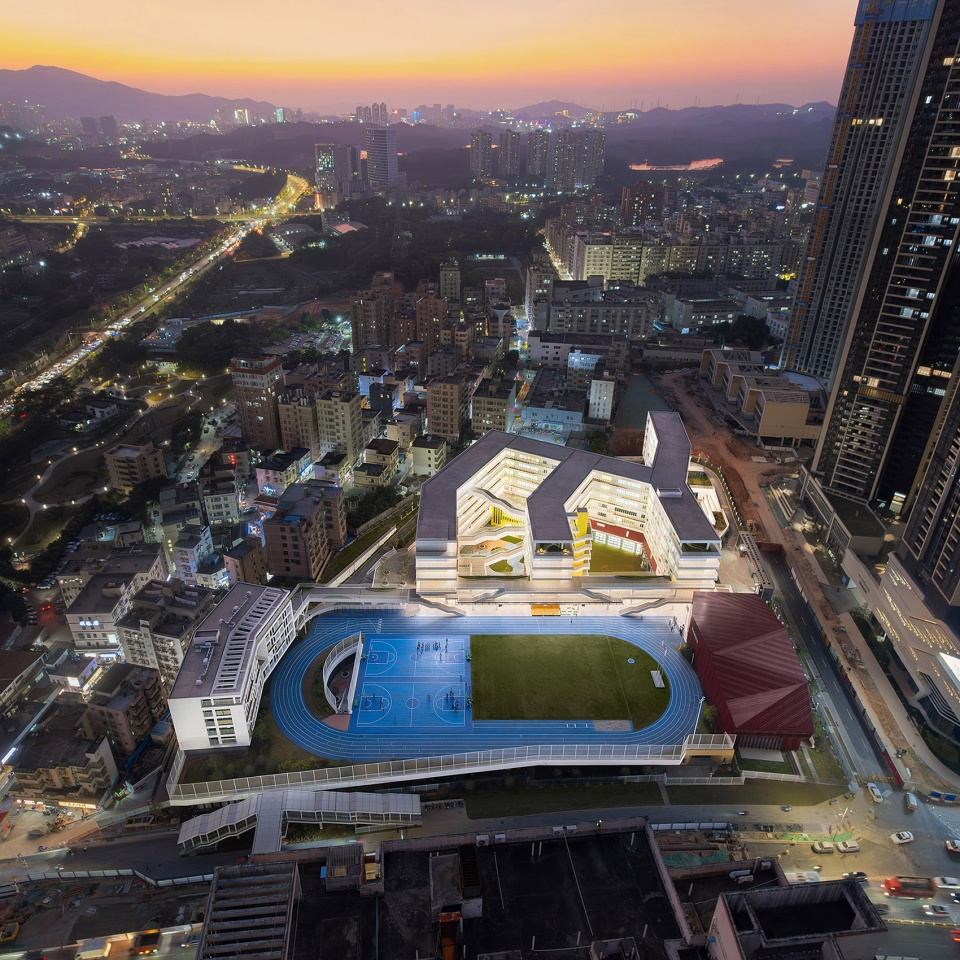 Design of Shenzhen Longhua Foreign Languages School