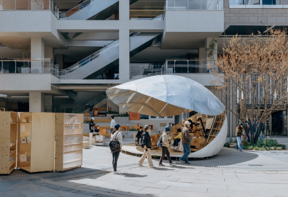 Shell Book Pavilion by LUO studio
