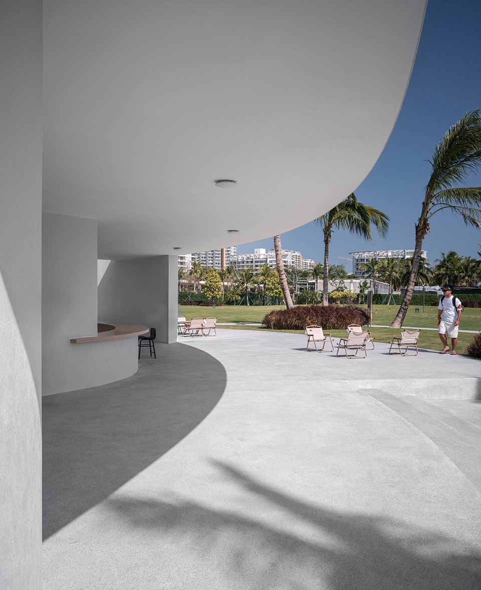 conch station a spatial vortex by perform design studio
