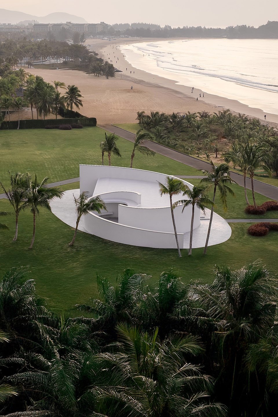 conch station a spatial vortex by perform design studio