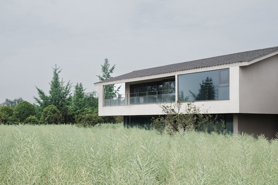 chengdu rive droite swanlake villa by wearch