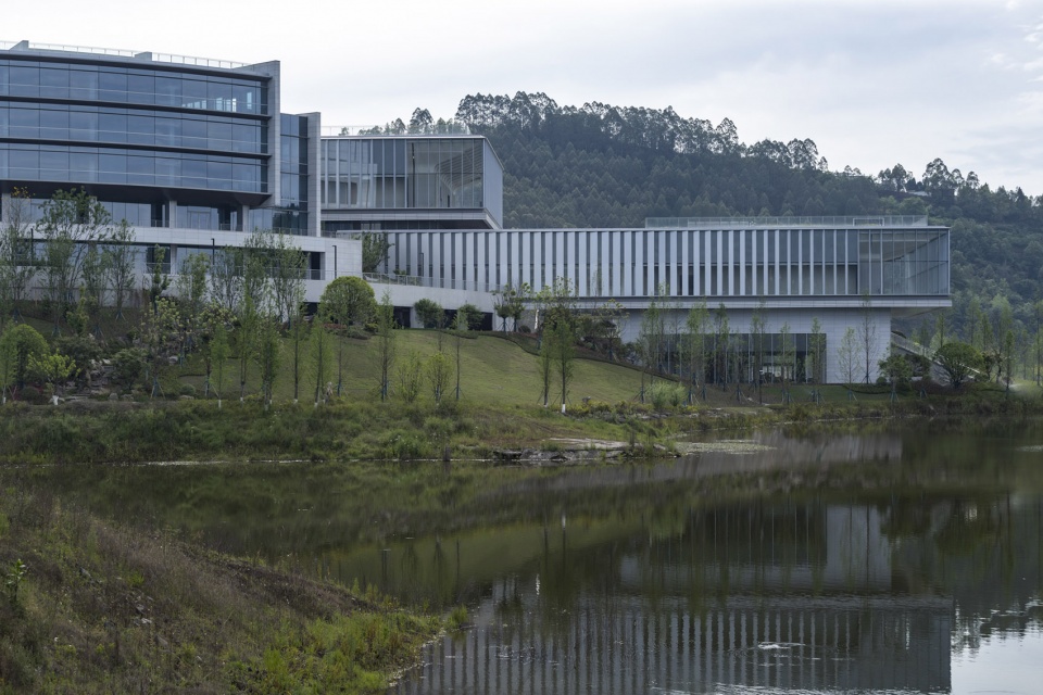 huigu lake innovation town by dushe architectural design