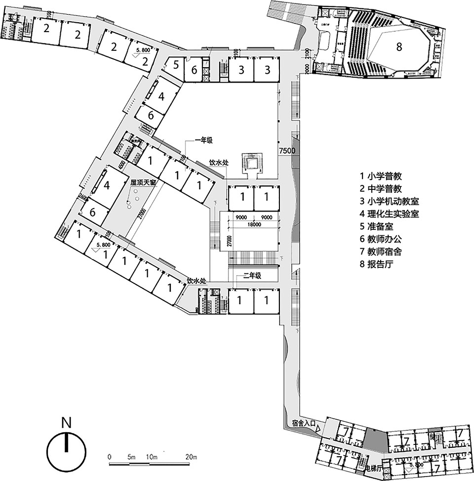 Design of Shenzhen Longhua Foreign Languages School