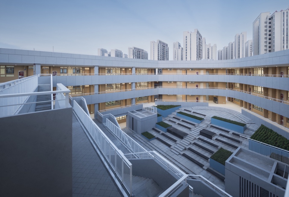 Nanjing Mingdao Kangsheng Road School by Jiangsu Provincial Zhongrui East China Institute of Architectural Design and Research UA Group S...