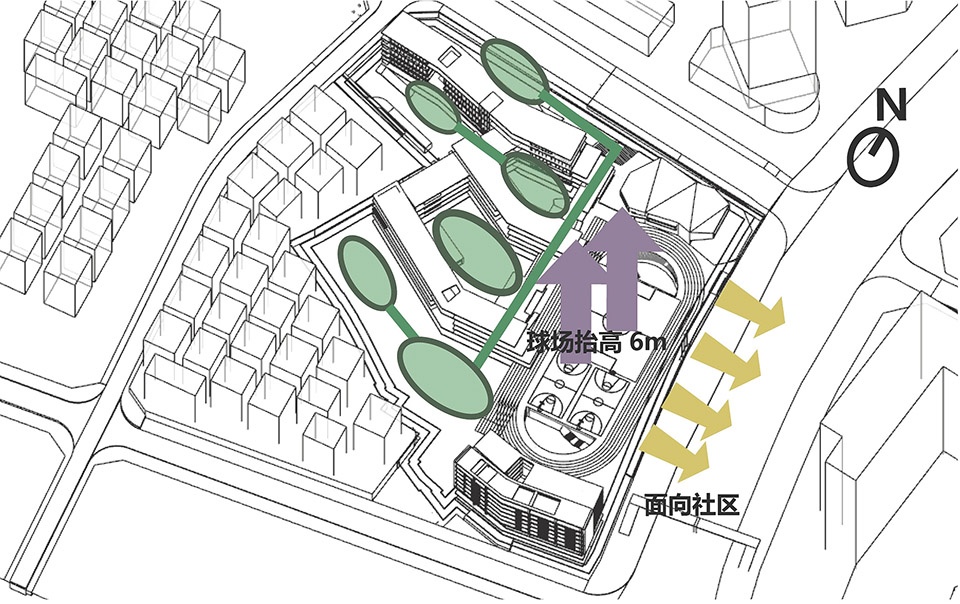 Design of Shenzhen Longhua Foreign Languages School