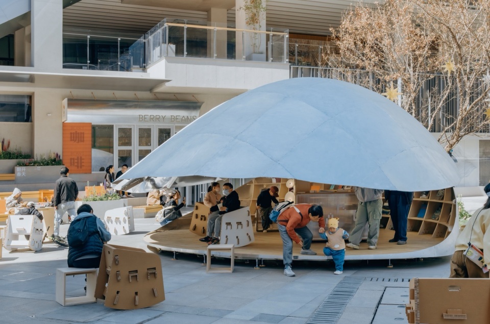Shell Book Pavilion by LUO studio