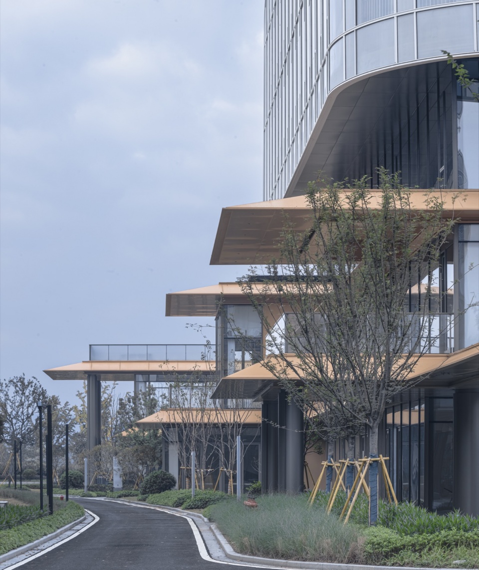 anji linxi innovation center by gla architects