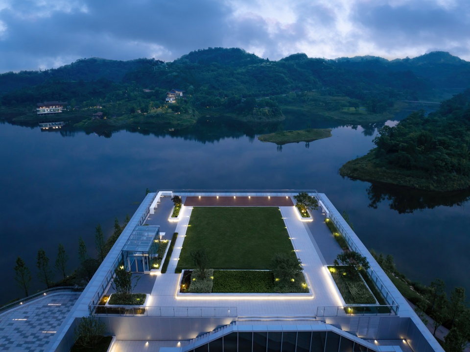 huigu lake innovation town by dushe architectural design