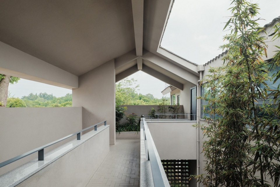 chengdu rive droite swanlake villa by wearch