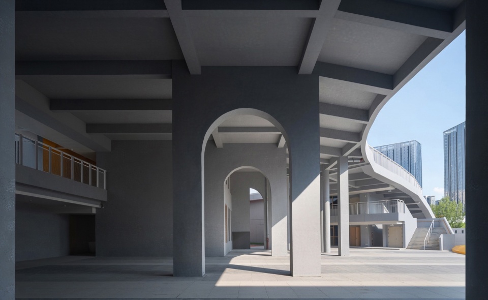Nanjing Mingdao Kangsheng Road School by Jiangsu Provincial Zhongrui East China Institute of Architectural Design and Research UA Group S...