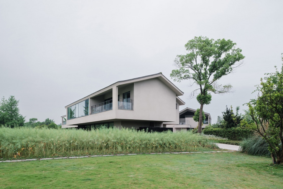 chengdu rive droite swanlake villa by wearch