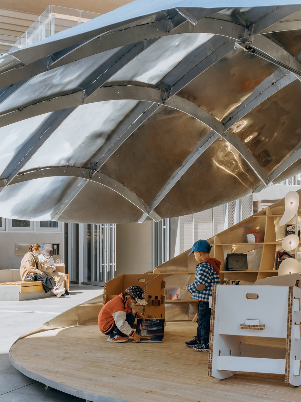 Shell Book Pavilion by LUO studio
