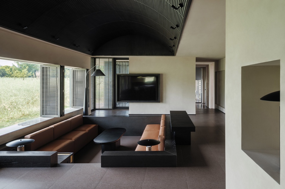 chengdu rive droite swanlake villa by wearch