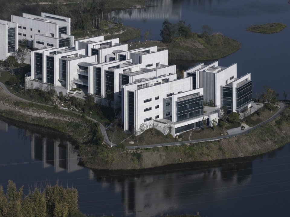 huigu lake innovation town by dushe architectural design