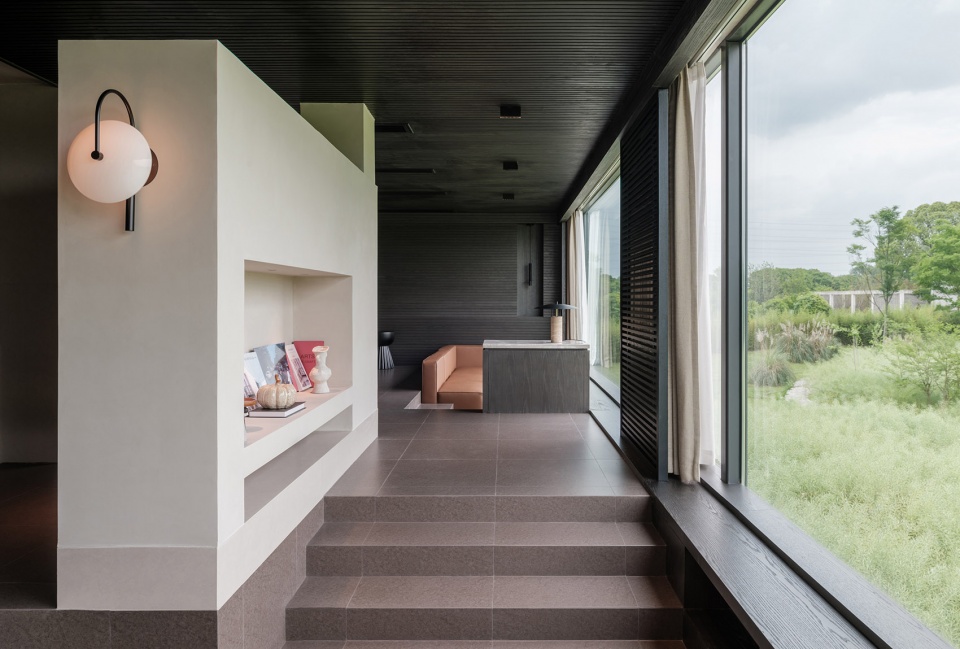 chengdu rive droite swanlake villa by wearch