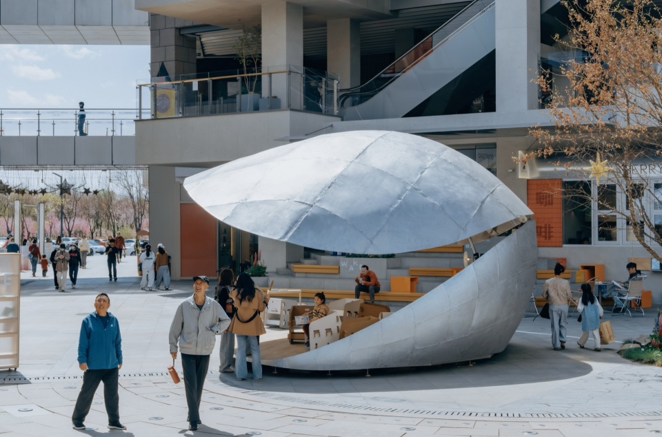 Shell Book Pavilion by LUO studio
