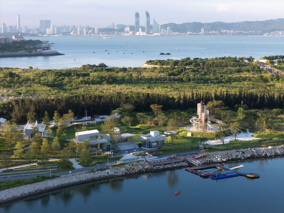 Landscape Design of the First Opening Area of the Double Happiness Island Sports Cluster by Yudao Studio
