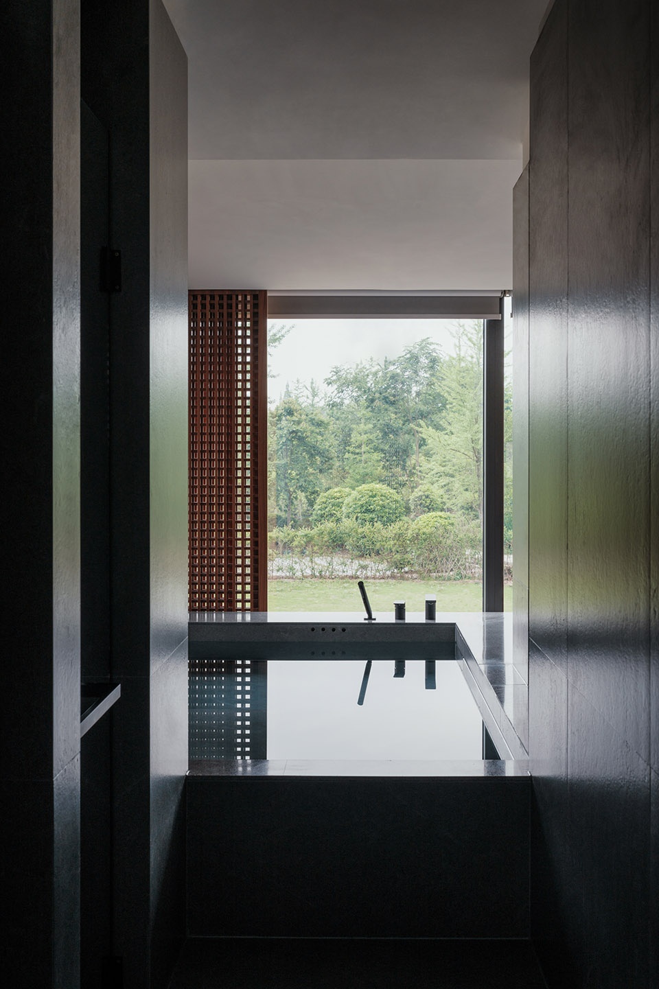 chengdu rive droite swanlake villa by wearch