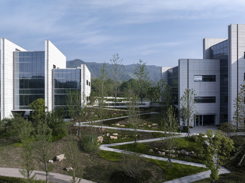huigu lake innovation town by dushe architectural design