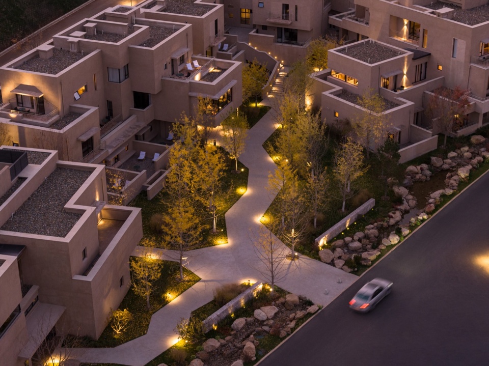 aranya jinshanling hotel cluster by wtd
