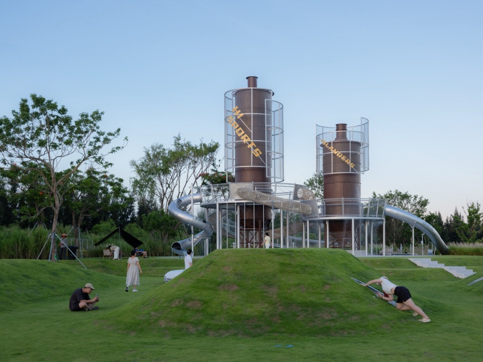 Landscape Design of the First Opening Area of the Double Happiness Island Sports Cluster by Yudao Studio