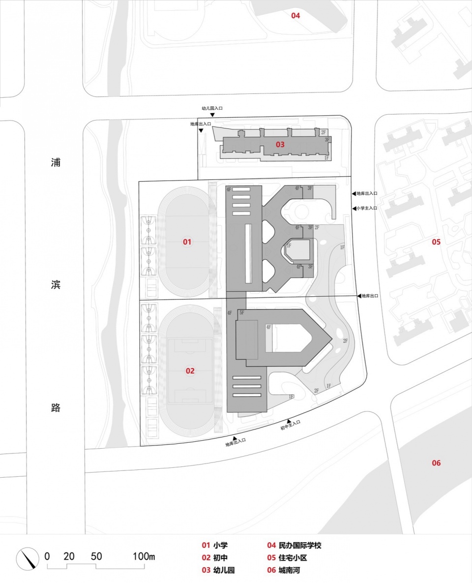 Nanjing Mingdao Kangsheng Road School by Jiangsu Provincial Zhongrui East China Institute of Architectural Design and Research UA Group S...
