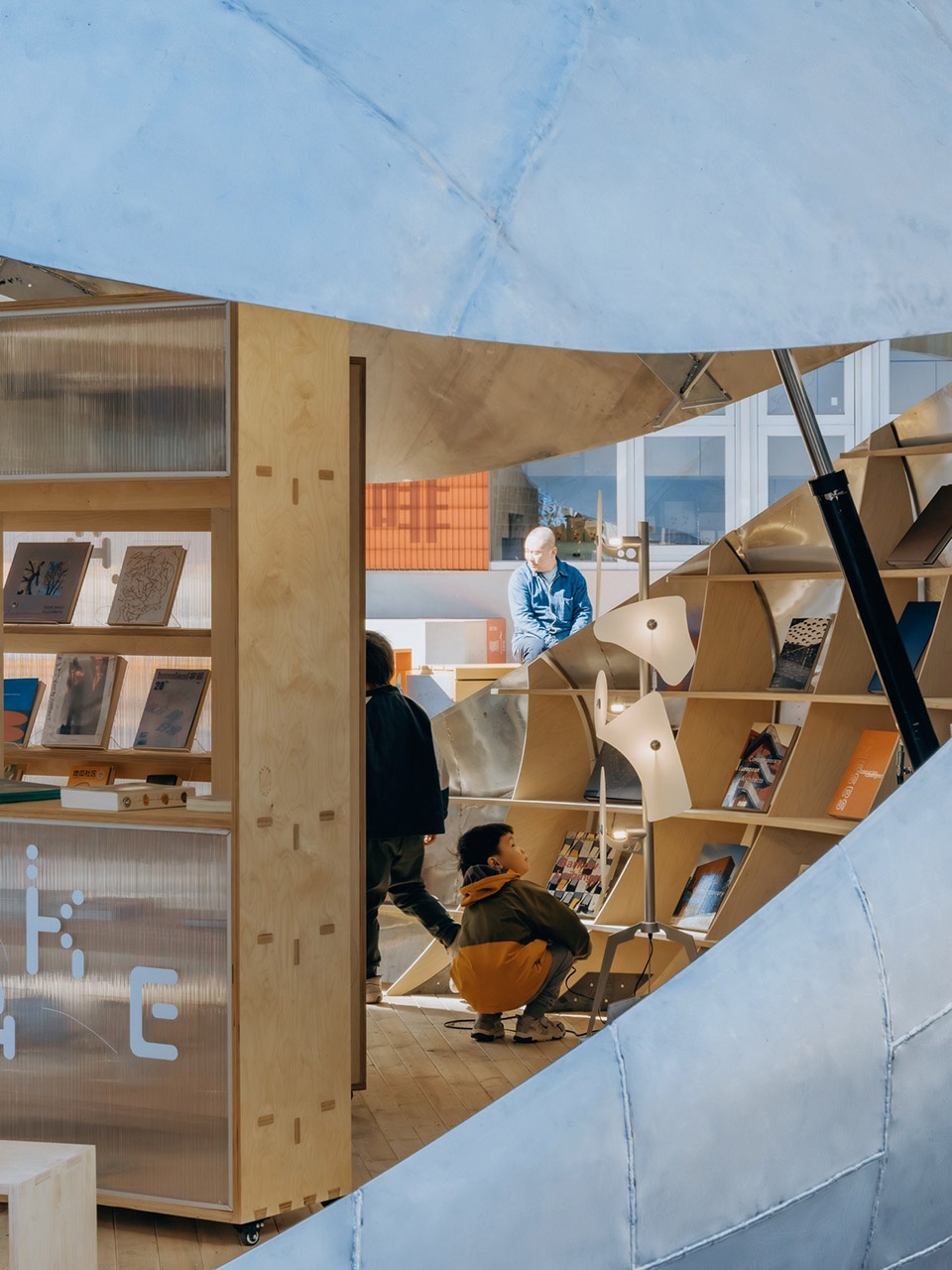 Shell Book Pavilion by LUO studio