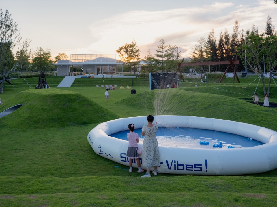Landscape Design of the First Opening Area of the Double Happiness Island Sports Cluster by Yudao Studio