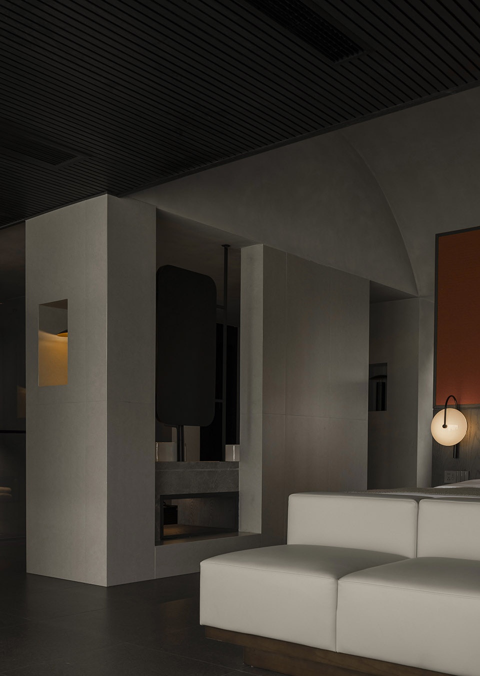 chengdu rive droite swanlake villa by wearch
