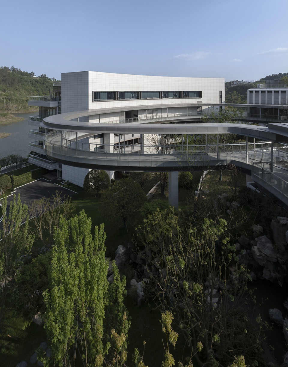 huigu lake innovation town by dushe architectural design