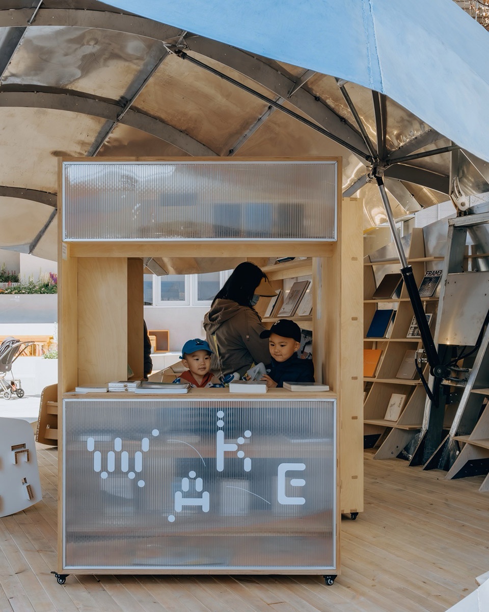 Shell Book Pavilion by LUO studio