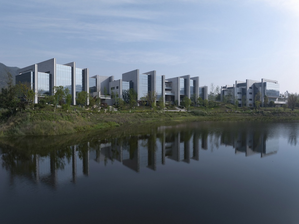 huigu lake innovation town by dushe architectural design