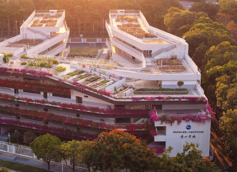 redevelopment of pingshan elementary school into a nine year integrated school by ccdi dongxiying studio