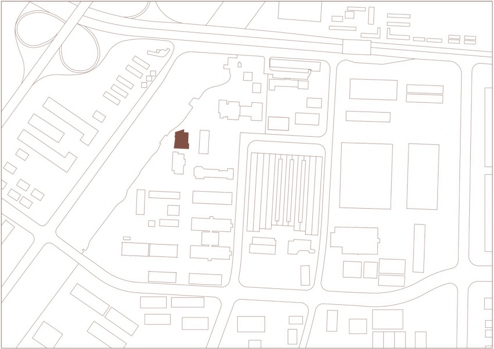 Jinyi Coordinate Design of Building 2 Tianjin First Machine Tool Plant by CM Design