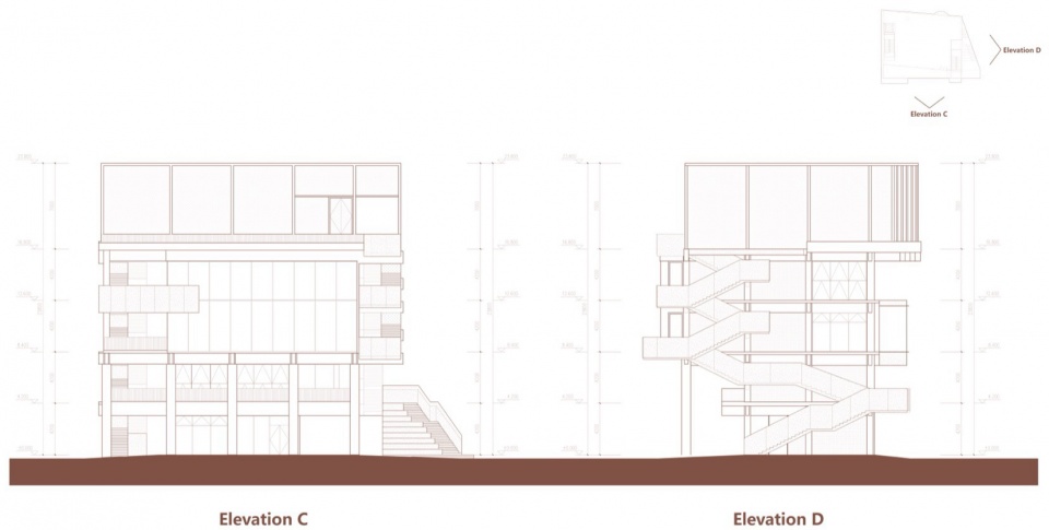 Jinyi Coordinate Design of Building 2 Tianjin First Machine Tool Plant by CM Design