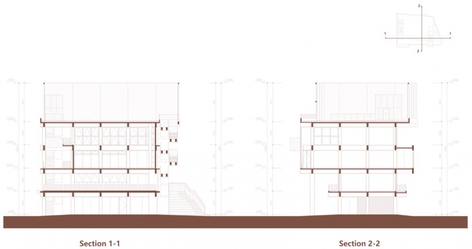 Jinyi Coordinate Design of Building 2 Tianjin First Machine Tool Plant by CM Design