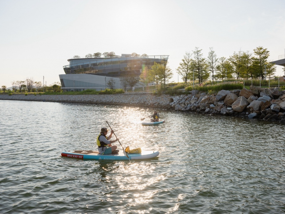Landscape Design of the First Opening Area of the Double Happiness Island Sports Cluster by Yudao Studio