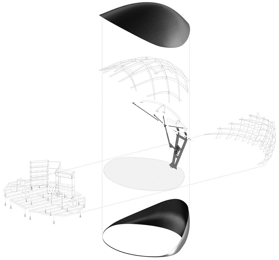 Shell Book Pavilion by LUO studio