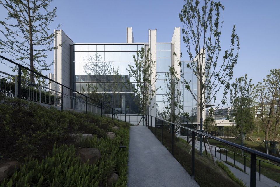 huigu lake innovation town by dushe architectural design