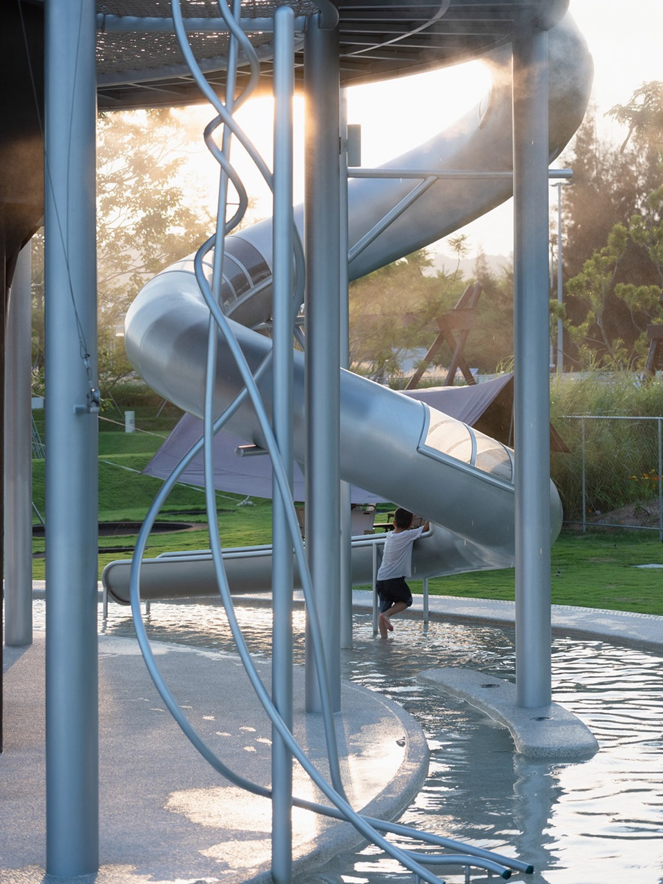 Landscape Design of the First Opening Area of the Double Happiness Island Sports Cluster by Yudao Studio